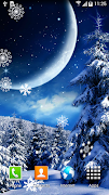 Winter Night Wallpaper screenshot 1