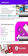 برنامه‌نما apksource عکس از صفحه