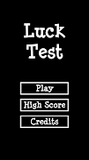 Luck Test Cartaz