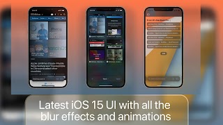 برنامه‌نما iOS 15 Browser, for iphone عکس از صفحه