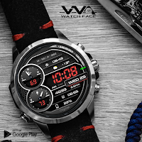 VVA226 Digital Watch face تصوير الشاشة 1