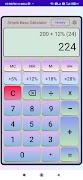 Simple Basic Calculator ( GST  syot layar 1