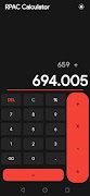 RPAC Calculator screenshot 1