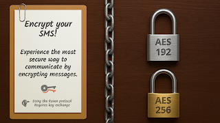 RavenSMS, Pesan SMS Aman poster