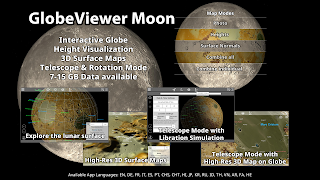 GlobeViewer Moon PRO স্ক্রিনশট 1