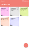 برنامه‌نما Sticky Notes + Widget عکس از صفحه