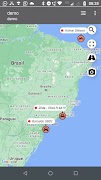 برنامه‌نما Busk GPS عکس از صفحه