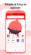 1 Schermata Red Browser private Internet