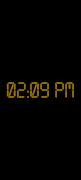 Fullscreen Clock ภาพหน้าจอ 1