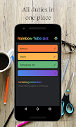 Poster Rainbow TO-DO List & Tasks
