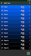 برنامه‌نما Multi Timer عکس از صفحه
