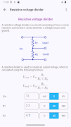 7 Schermata Resistor color code calculator