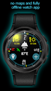 Compass GPS Navigation Wear OS 스크린샷 5