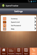 5 Schermata Expense Tracking
