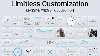 Glass Widgets & Theme Pro screenshot 1