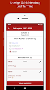 برنامه‌نما sCal BASF Schichtkalender عکس از صفحه