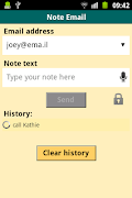 Note Email imagem de tela 4