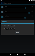 6 Schermata Volume Control