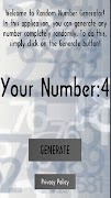 Number Generator скриншот 2