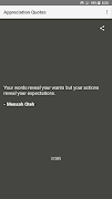Appreciation Quotes imagem de tela 3