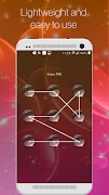 برنامه‌نما pattern lock screen عکس از صفحه