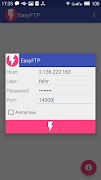 برنامه‌نما EasyFTP: A Simple FTP Client عکس از صفحه