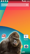 Gorilla in phone prank syot layar 2