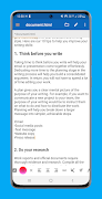 برنامه‌نما Text Editor & Writer PRO عکس از صفحه