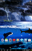Storm live wallpaper screenshot 5