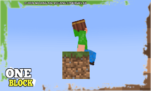 One Block Addons to Minecraft captura de pantalla 1