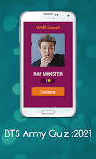 BTS Army Quiz :2022 screenshot 1