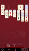 Simply Solitaire captura de pantalla 1