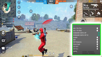 Regedit FFH4X Mod Menu Fire FF screenshot 5