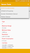 برنامه‌نما Sensor Tools, Sensors Multitoo عکس از صفحه