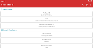 Device Info & ID تصوير الشاشة 4
