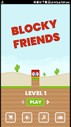 Blocky Friends Game poster