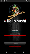Hello Sushi Affiche