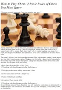 Chess Lessons Tutorial imagem de tela 3
