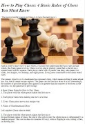 3 Schermata Chess Lessons Tutorial