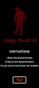 Zombie Trigger AR poster