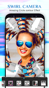 برنامه‌نما Glitch & Swirl Camera - Filter عکس از صفحه