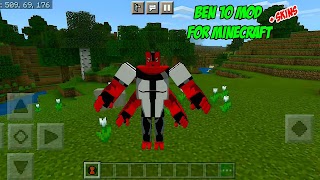 Mod Ben 10 for Minecraft PE v4 ảnh chụp màn hình 7