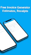 برنامه‌نما Free Invoice Estimate Maker عکس از صفحه