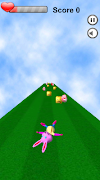 Bunny Run game - Easter Run اسکرین شاٹ 2