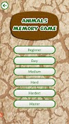 Animals Memory Game Screenshot 2