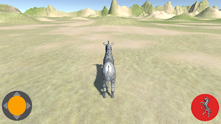 Zebra Animal Jungle Game Sim Screenshot 2