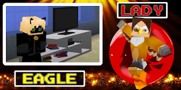 برنامهنما Lady eagle mod عکس از صفحه