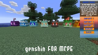برنامه‌نما Genshin Mod Minecraft PE عکس از صفحه