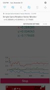 Simple GameRotationVectorMeter imagem de tela 1