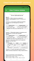 Classs 9 Science NCERT Solutio screenshot 6